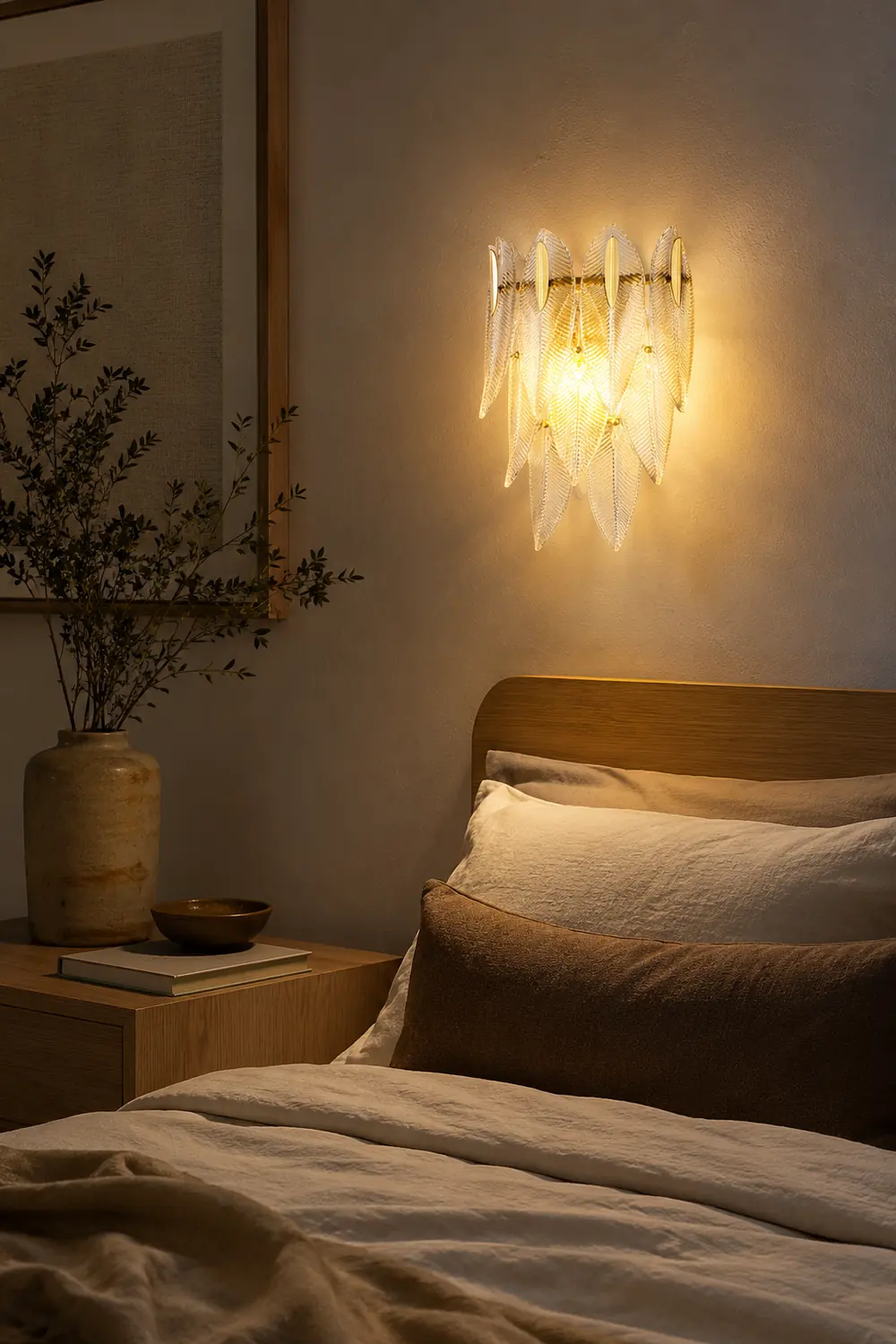 Giulia Brass Wall Lamp - Lumpaz