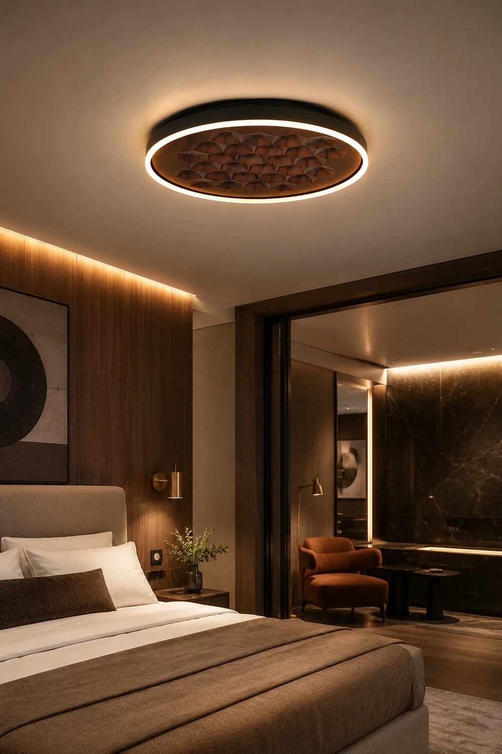 Heartwood Ceiling Lamp - Lumpaz