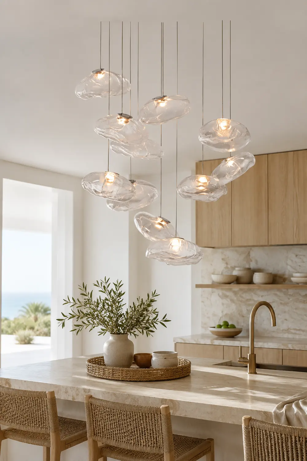 73 Random Glass Pendant Light - Lumpaz