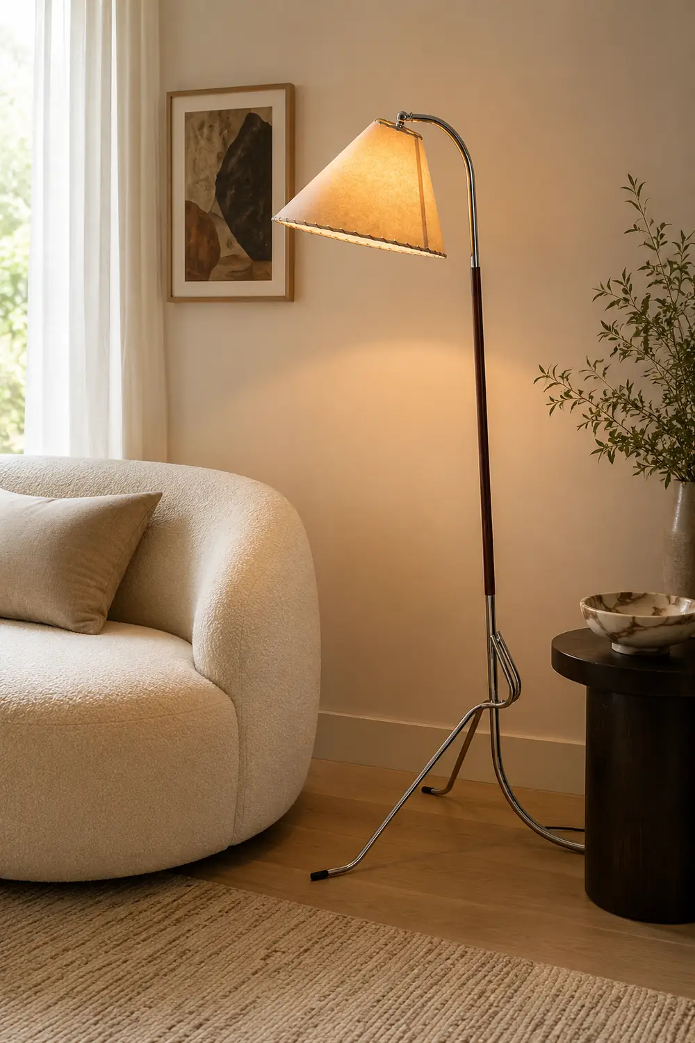 Tripod Arc Floor Lamp - Lumpaz