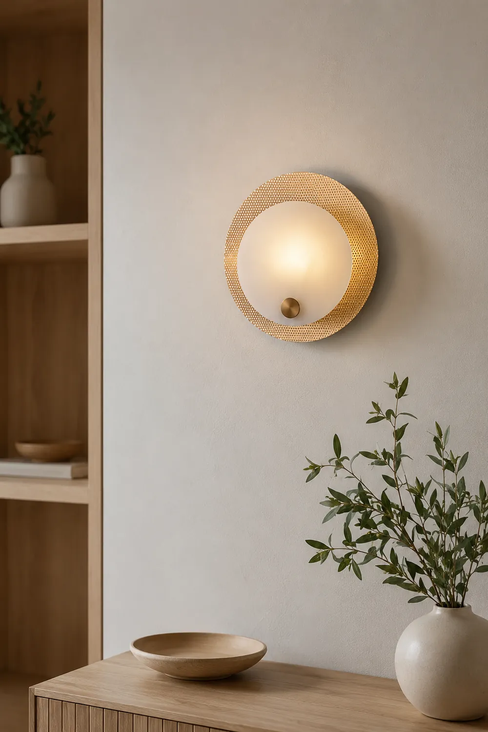 Evelyn Alabaster Wall Sconce - Lumpaz