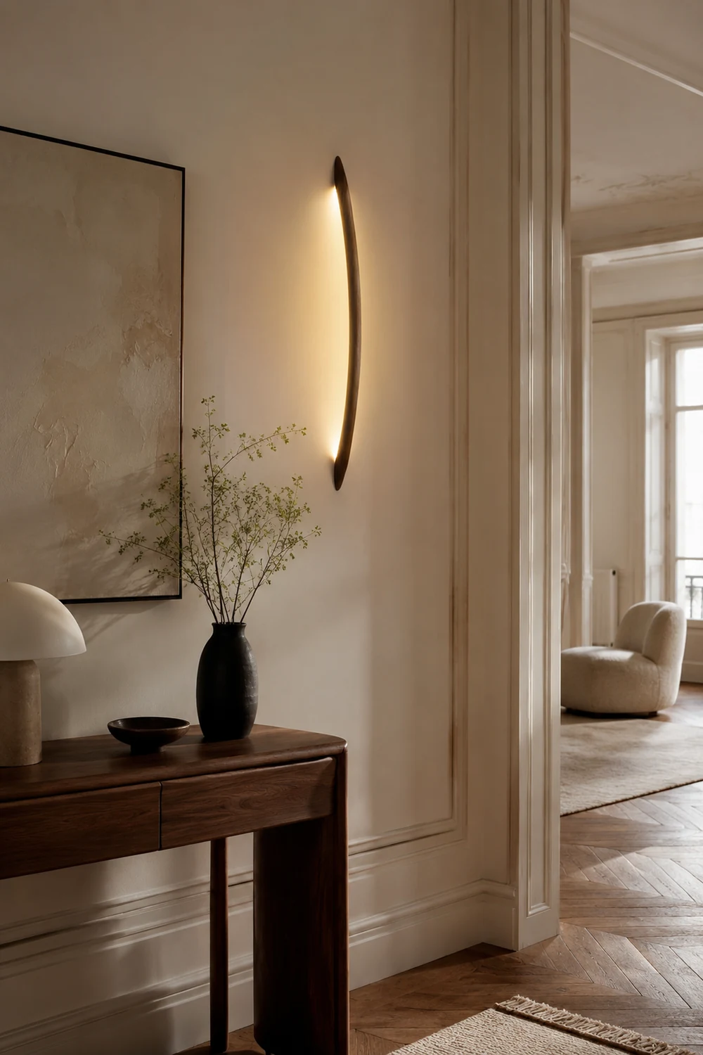 Linea Wood Wall Light - Lumpaz