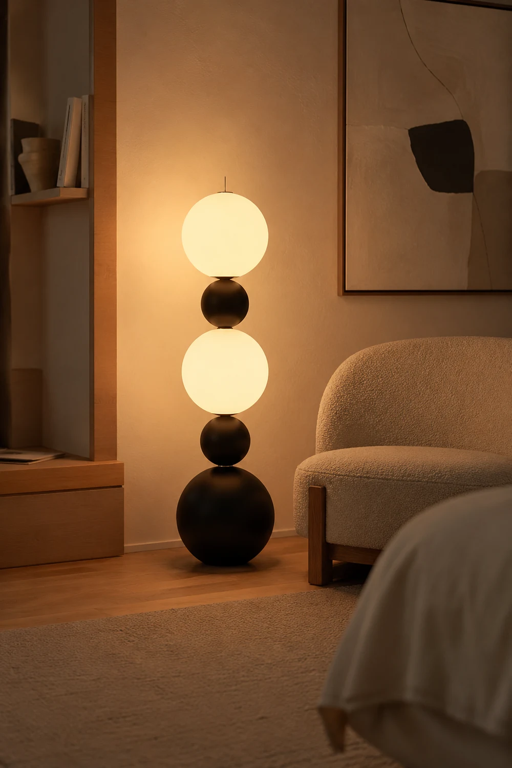 Orion Sphere Floor Lamp - Lumpaz