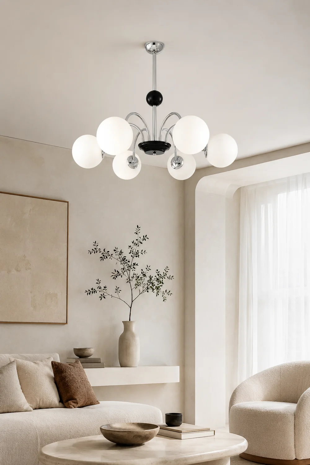 BotimI Globe Chandelier - Lumpaz