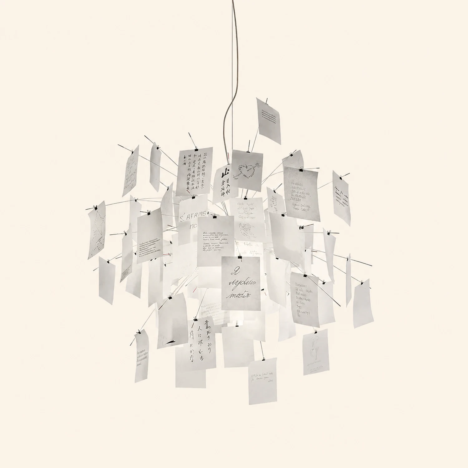 Paper Chandelier - Lumpaz