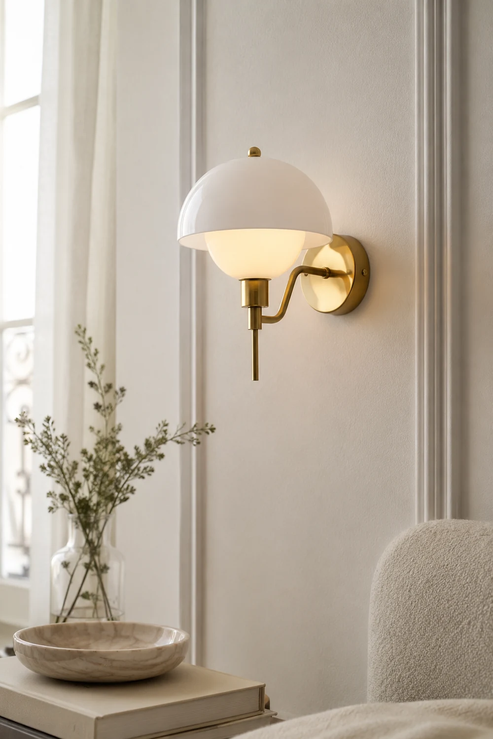 Anchored Orb Wall Lamp - Lumpaz