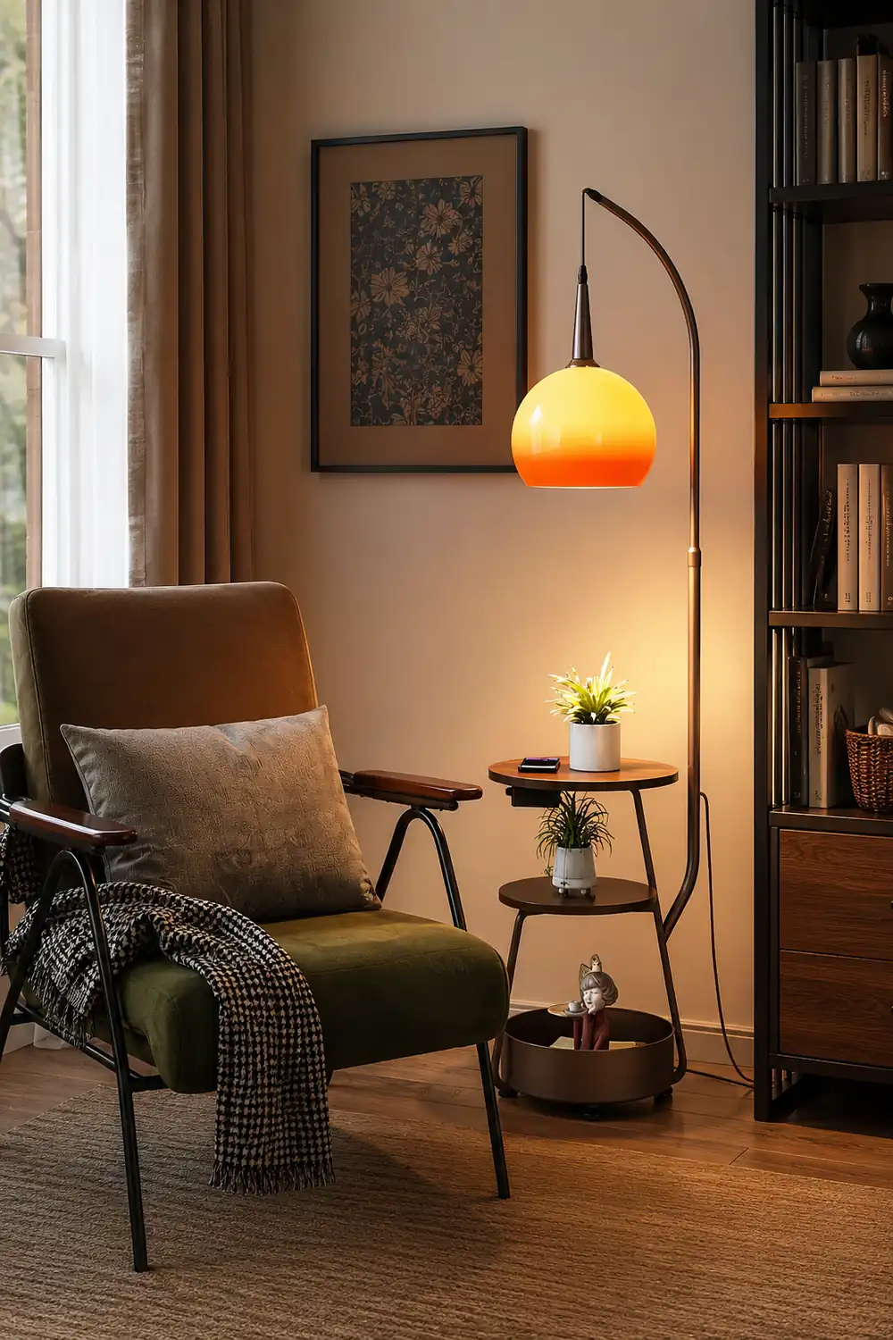 Solstice Arc Floor Lamp - Lumpaz