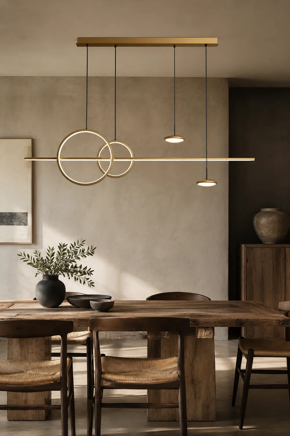 Modern Geometric Shape Chandelier - Lumpaz