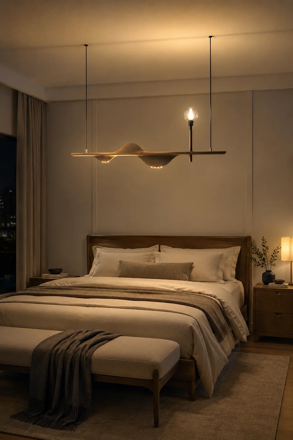 Tsunami Wave Chandelier - Lumpaz