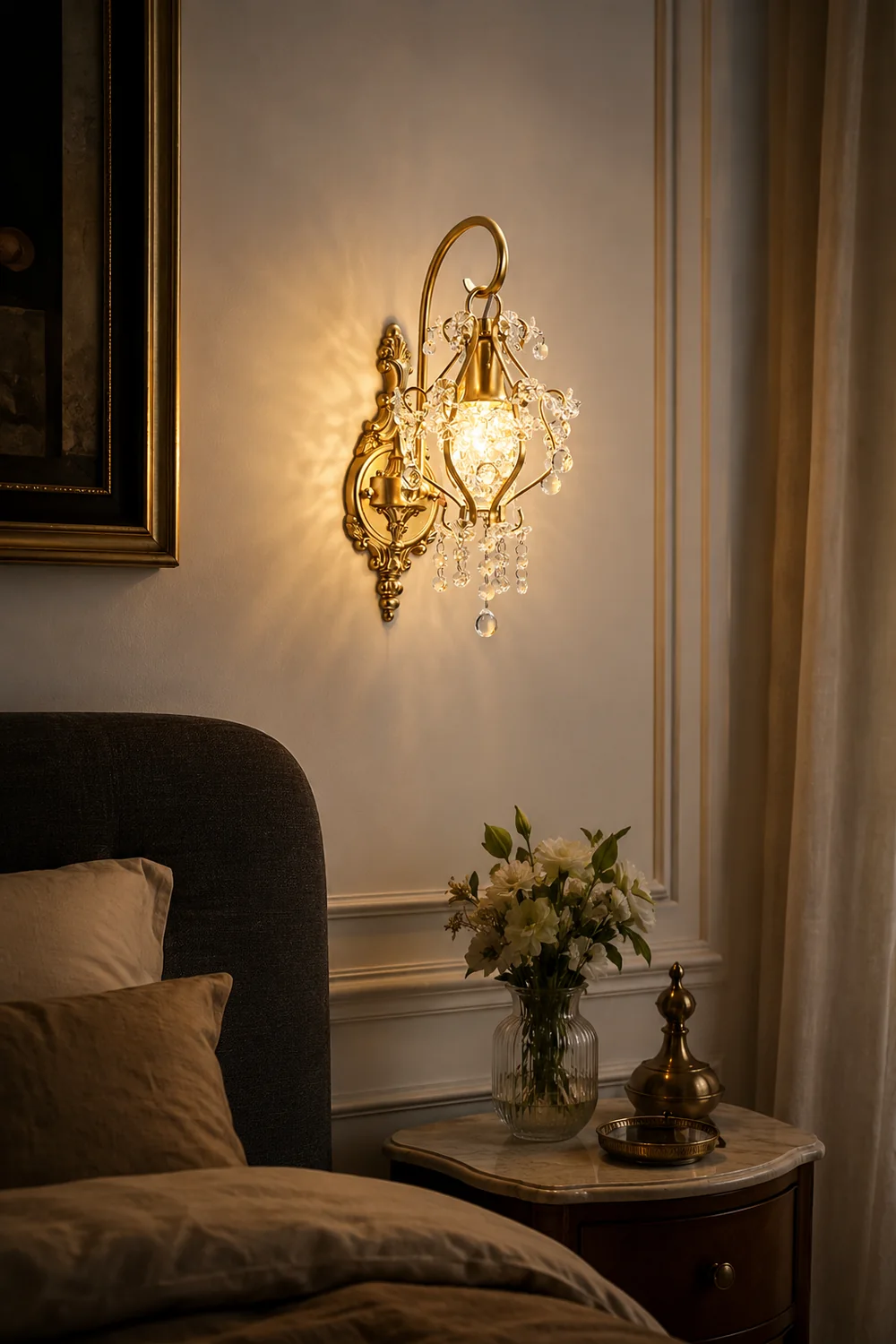 Apttek Crystal Wall Lamp - Lumpaz