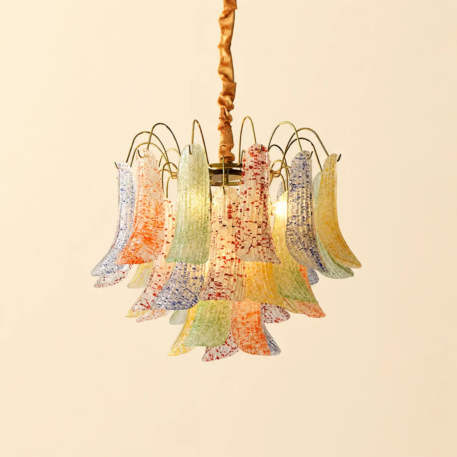 Mazzega Murano Glass Chandelier - Lumpaz