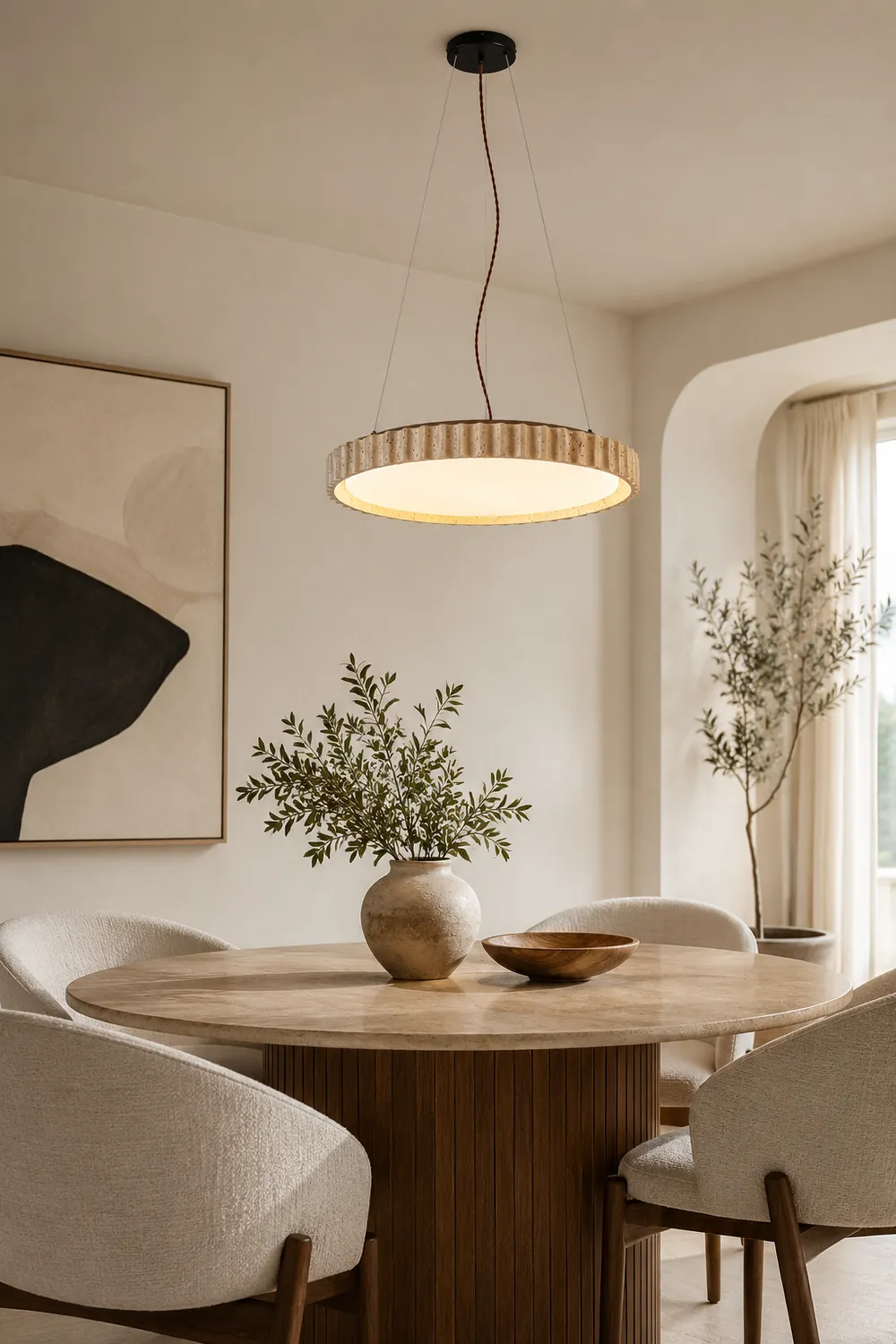 Grove Circle Pendant Light - Lumpaz
