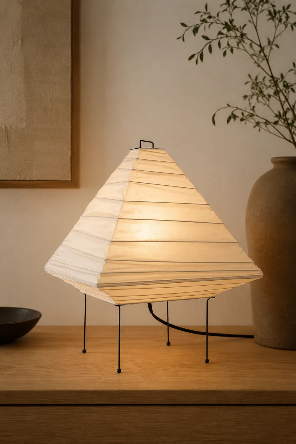 Kiyoshi Akari Paper Table Lamp - Lumpaz