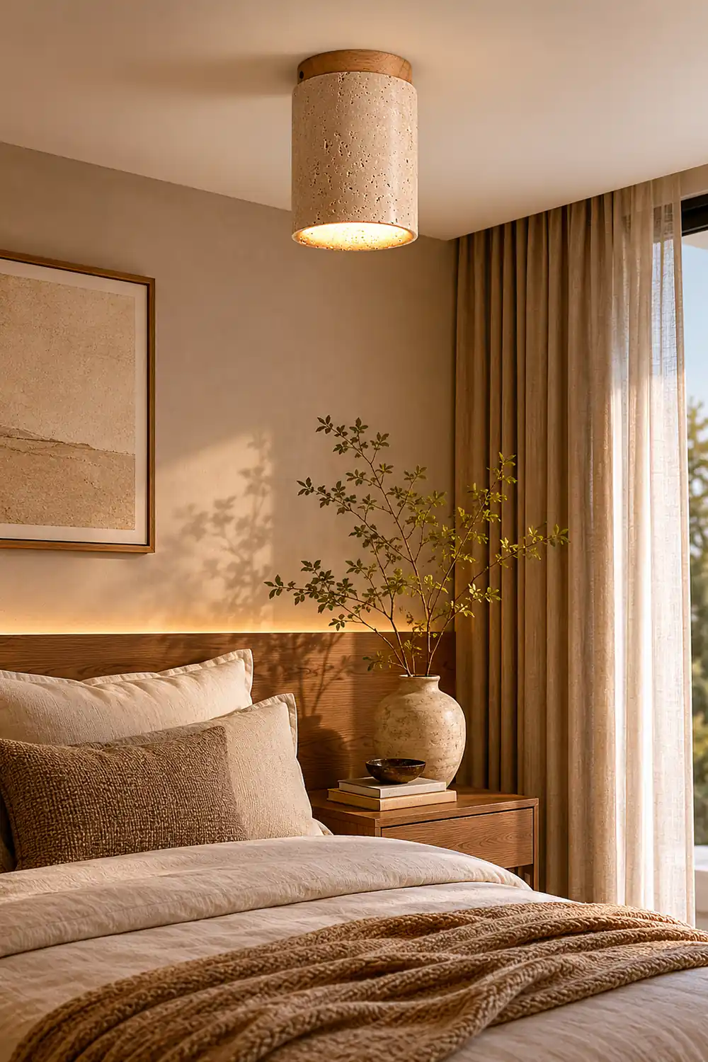 Terra Cylinder Ceiling Light - Lumpaz