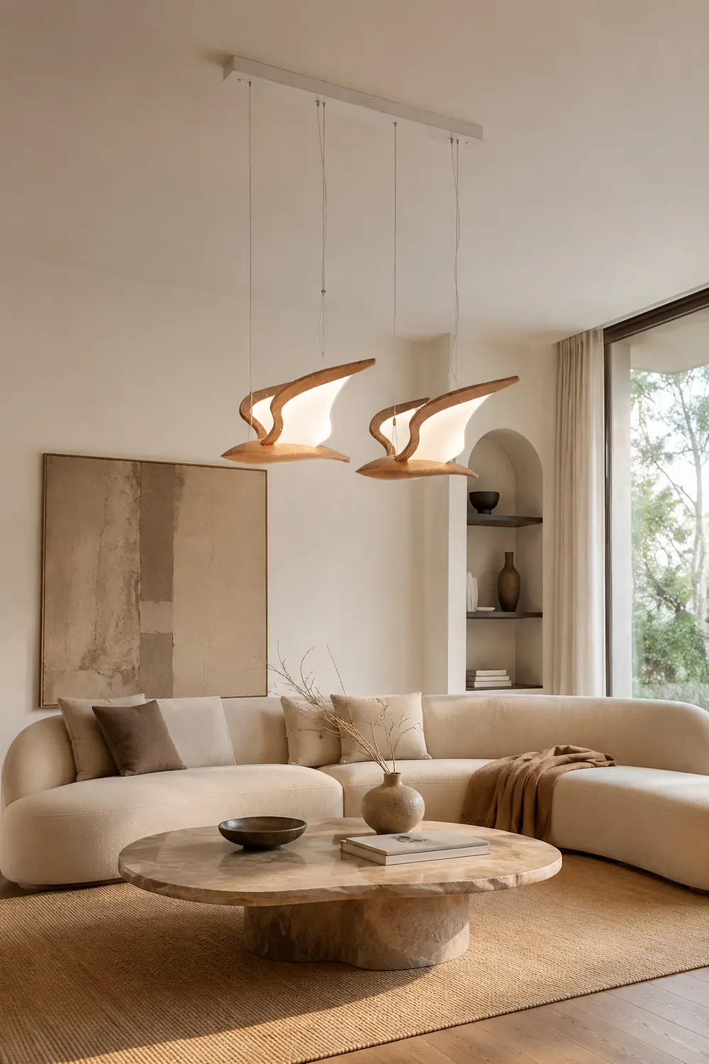 Warbler Chandelier - Lumpaz