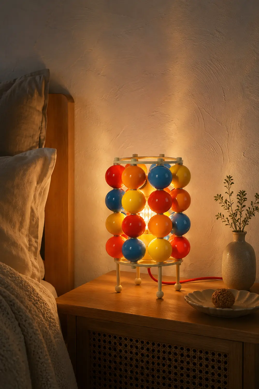 Panton Ball Table Lamp - Lumpaz