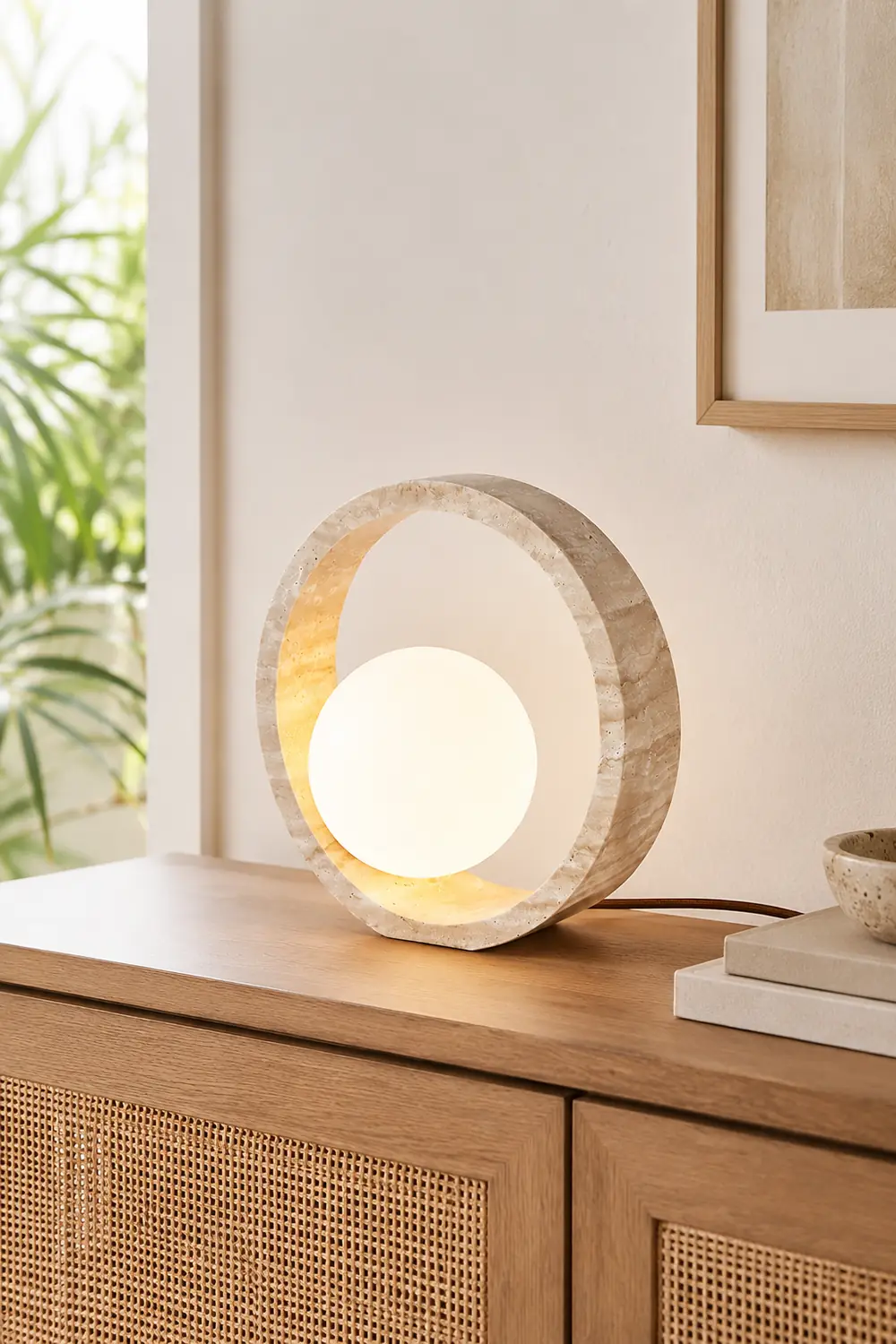 Q Circle Table Lamp - Lumpaz