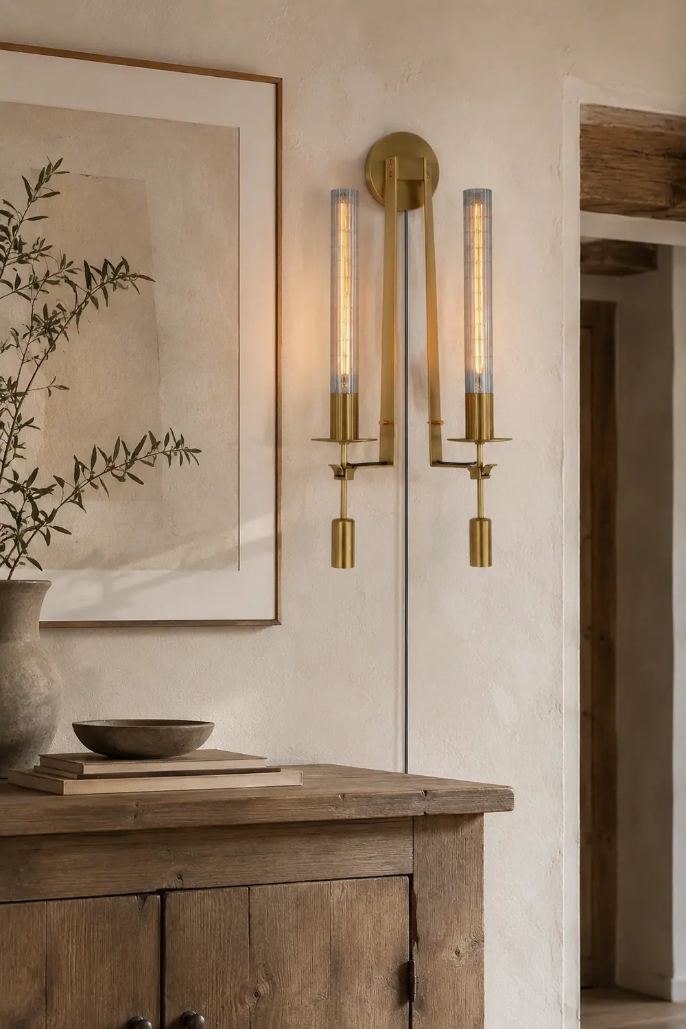 French Classicism Plug-in Wall Lamp - Lumpaz