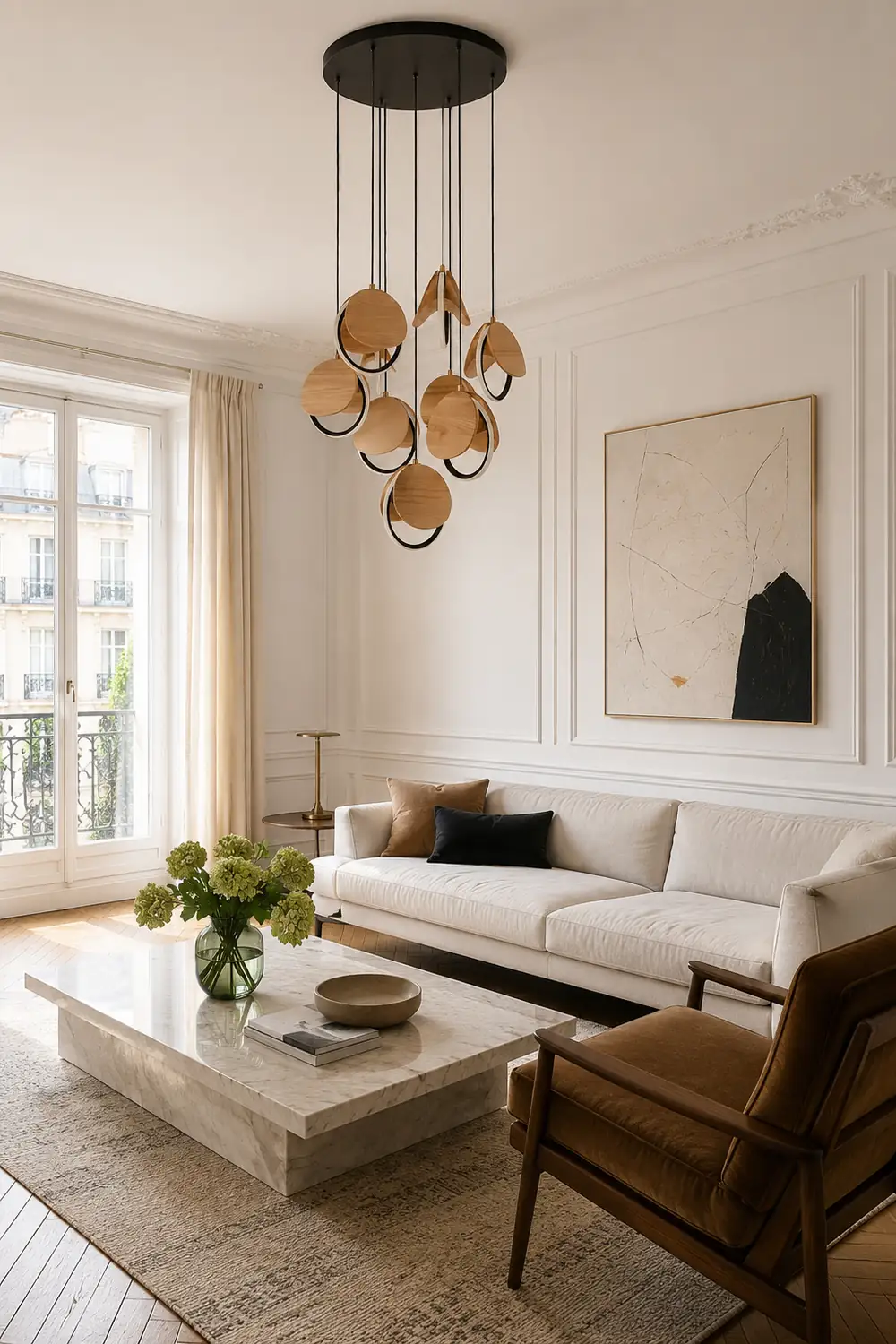 Elliot Rings Chandelier - Lumpaz
