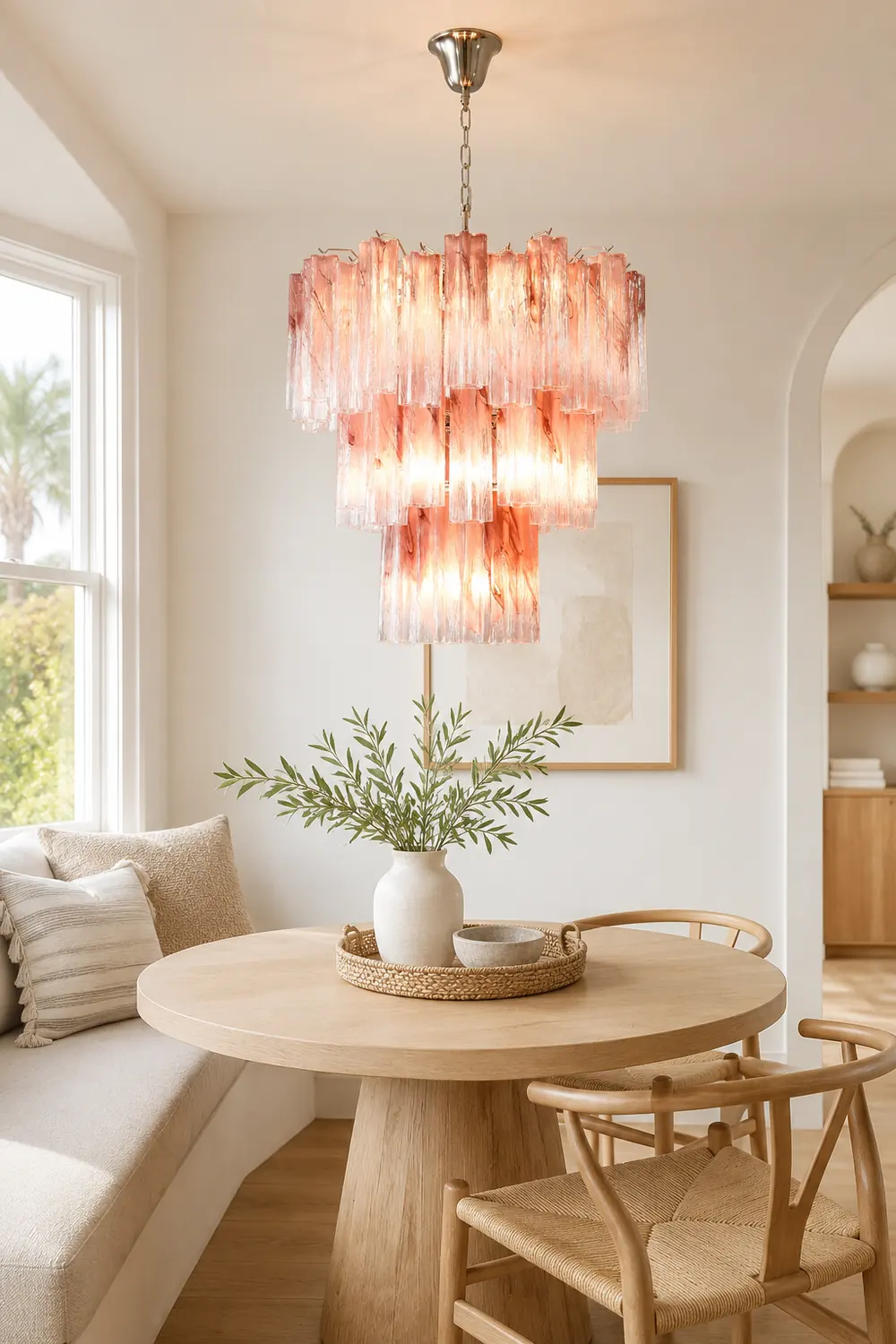 Starlight Rose Chandelier - Lumpaz
