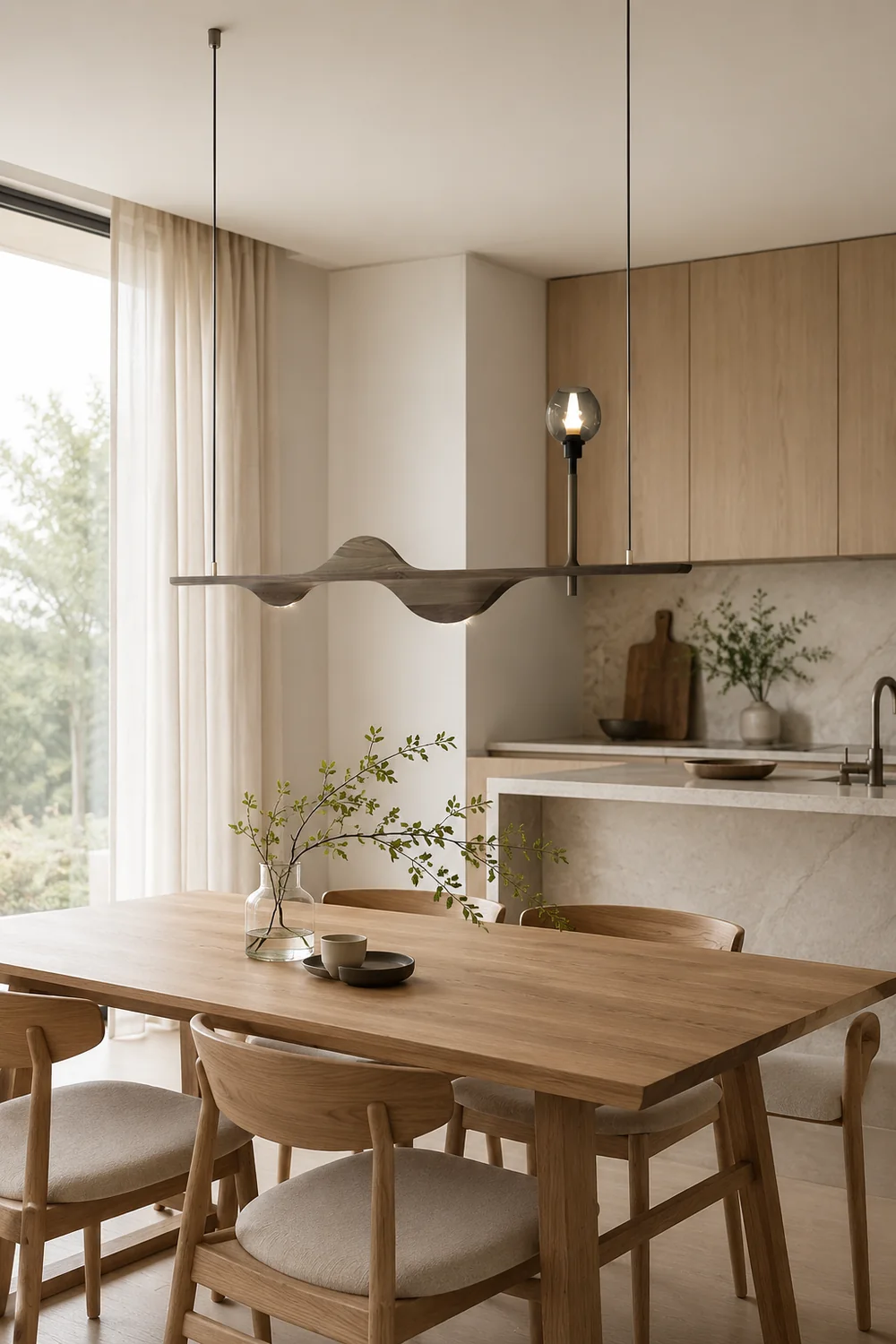 Tsunami Wave Chandelier - Lumpaz