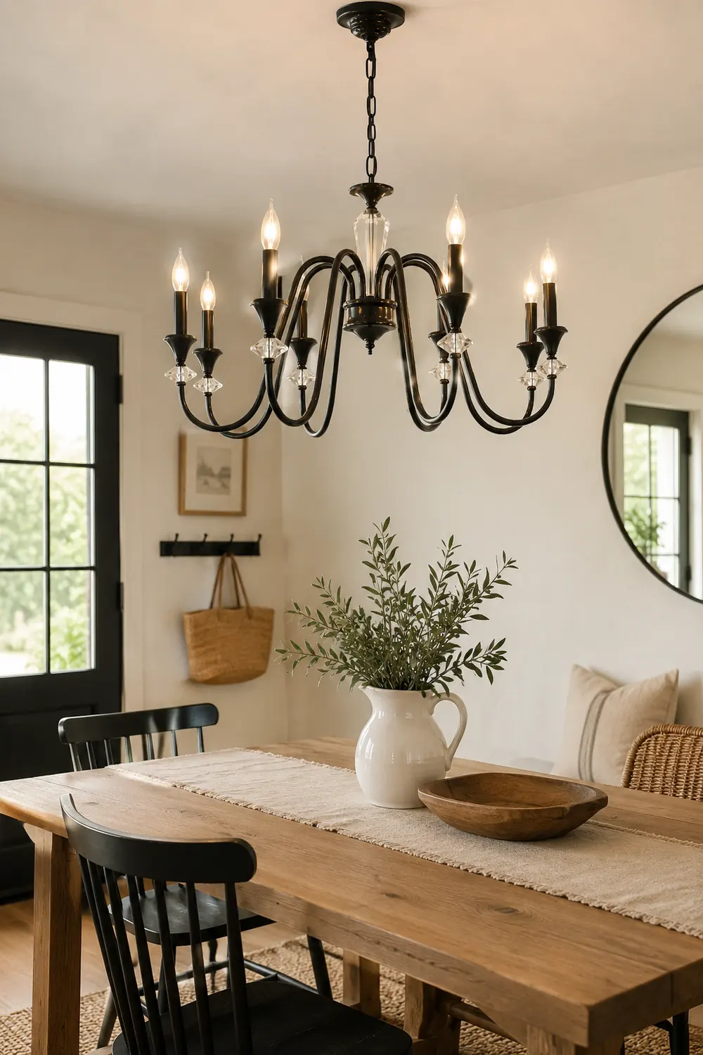 Noir Candelabra Chandelier - Lumpaz
