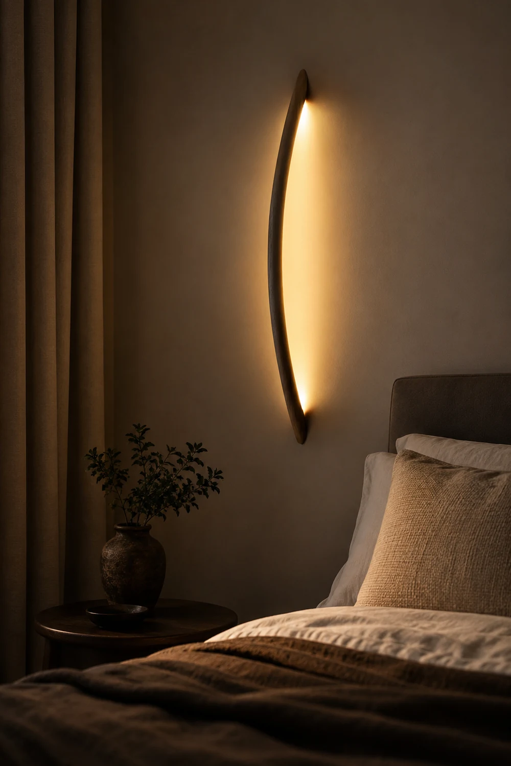 Linea Wood Wall Light - Lumpaz