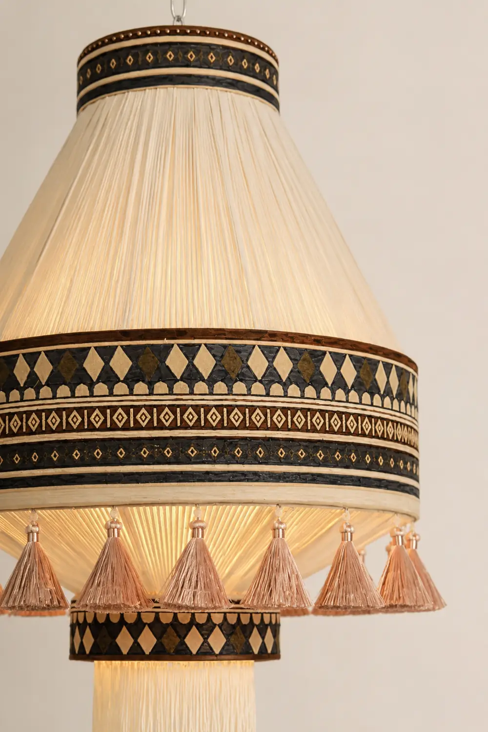 Bohemian Fringe Pendant Lamp - Lumpaz