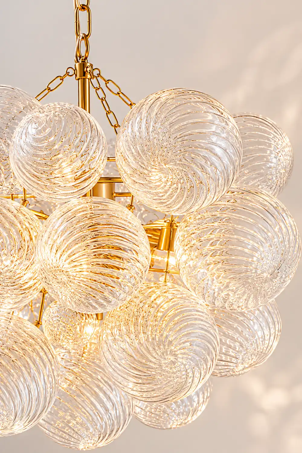 Glass Ball Bubbles Chandelier - Lumpaz