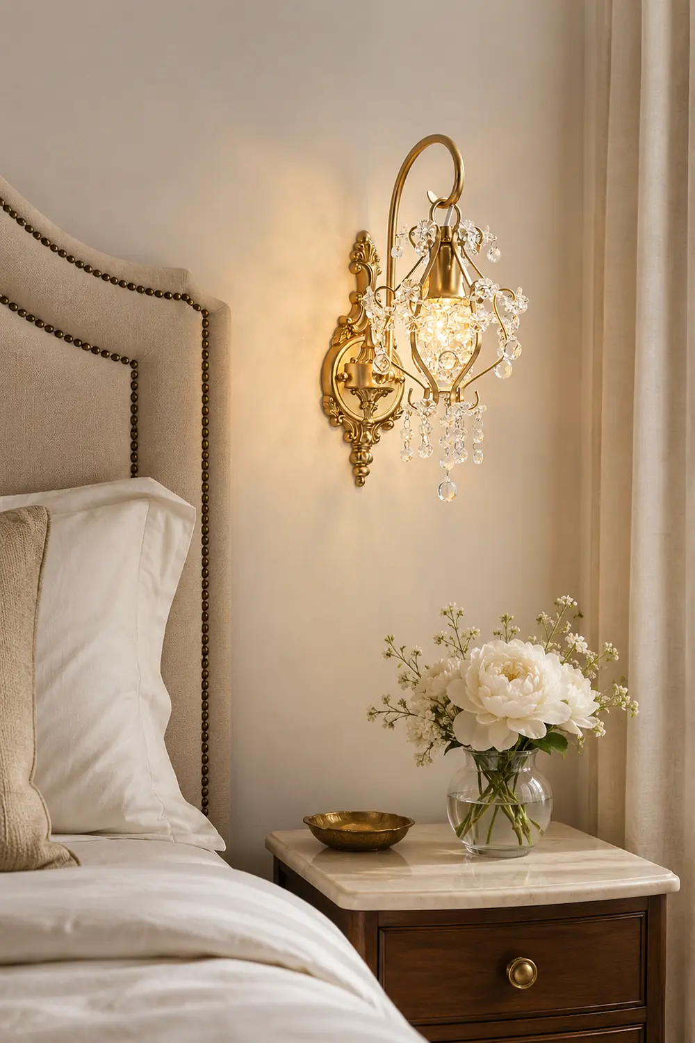 Apttek Crystal Wall Lamp - Lumpaz