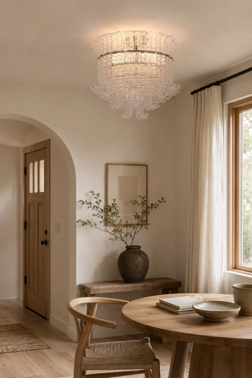 Calista Murano Glass Ceiling Lamp - Lumpaz