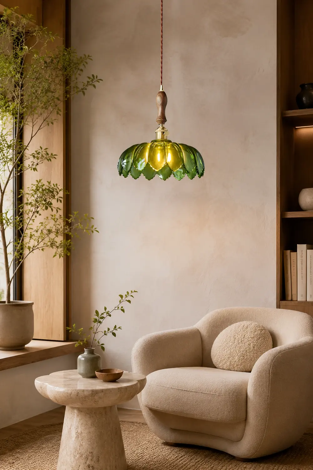 Lila Petal Pendant Lamp - Lumpaz