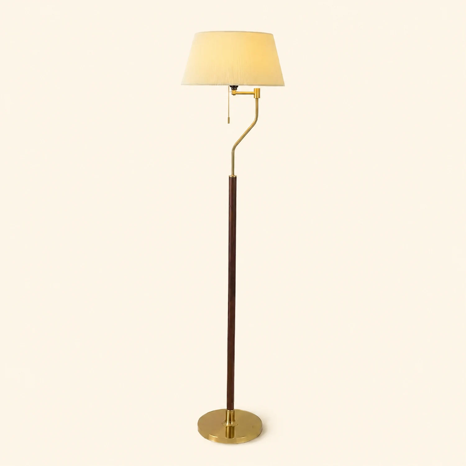 Walnut Whisper Floor Lamp - Lumpaz