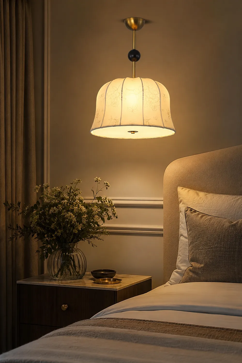 Blossom Curve Pendant Lamp - Lumpaz