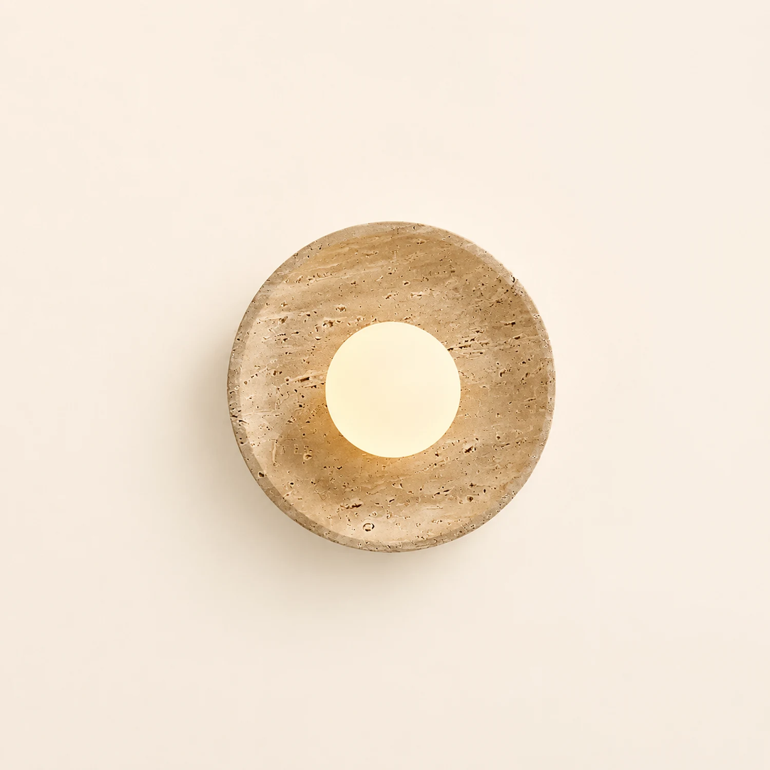 Stone Lunar Eclipse Wall Light - Lumpaz