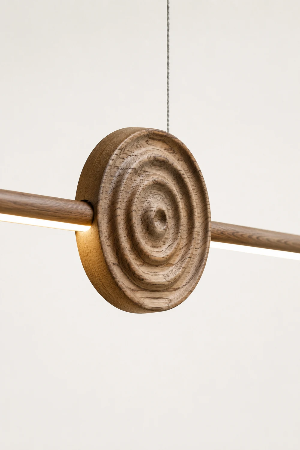 Erhu Wood Chandelier - Lumpaz