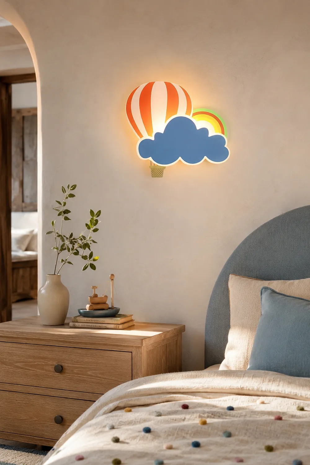 Hot Air Balloon Wall Lamp - Lumpaz