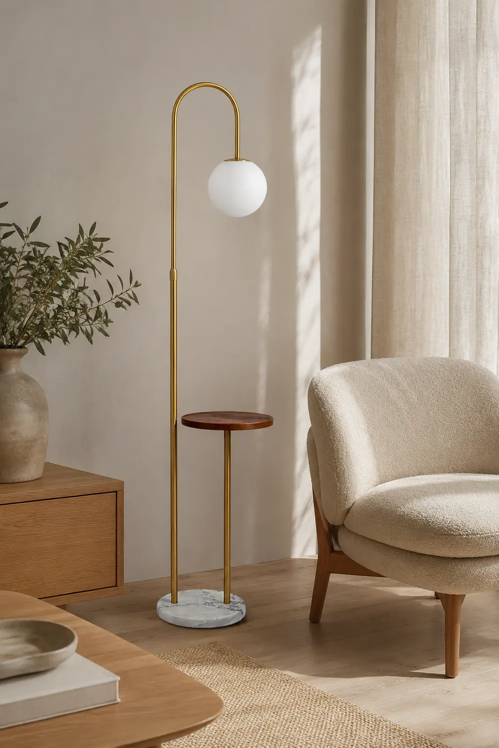 Michideco Floor Lamp - Lumpaz
