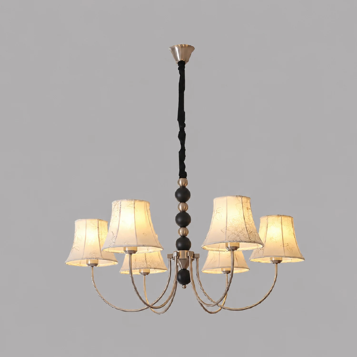 Orchid Fabric Chandelier - Lumpaz