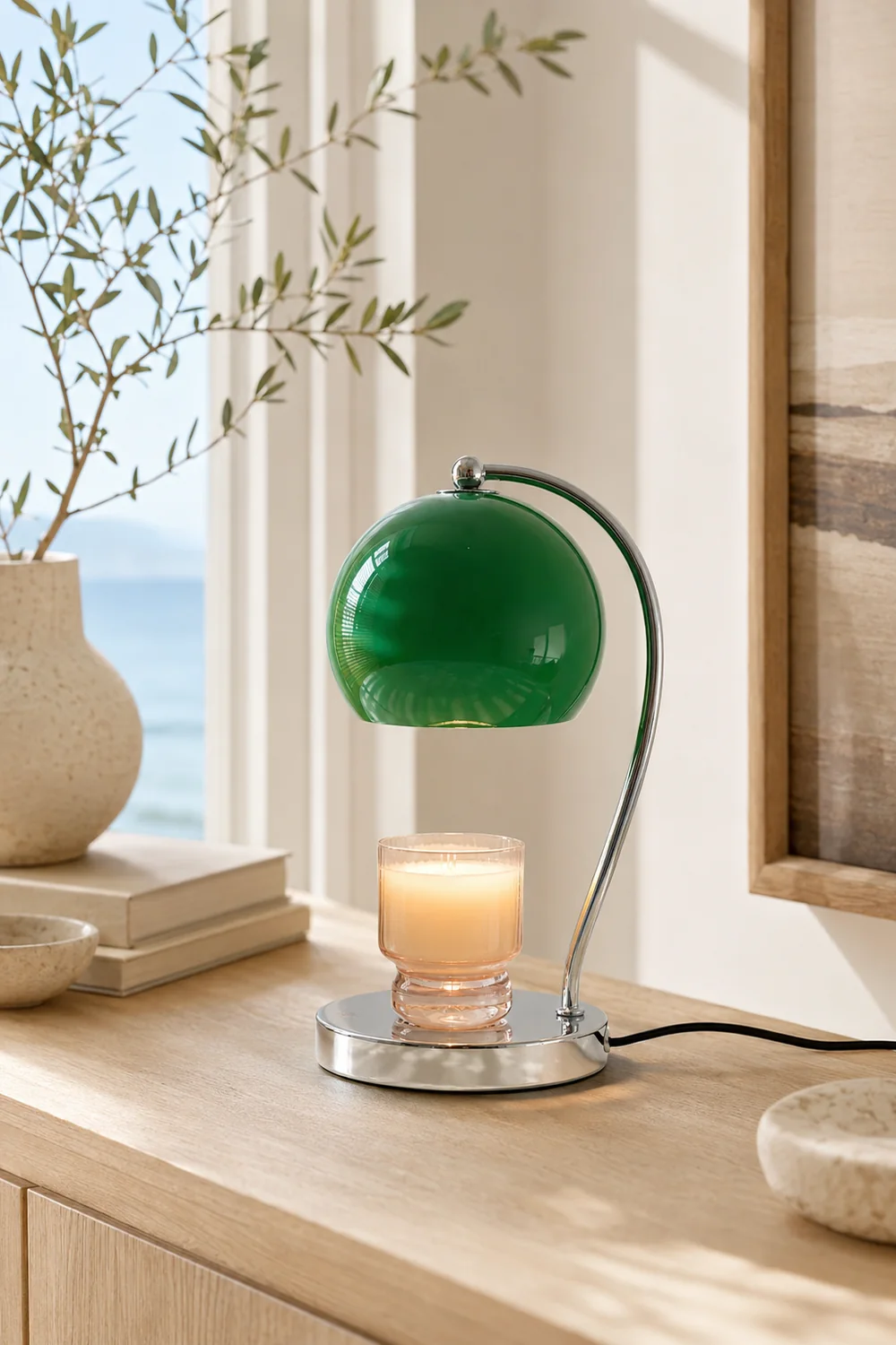 Grfit Candle Table Lamp - Lumpaz