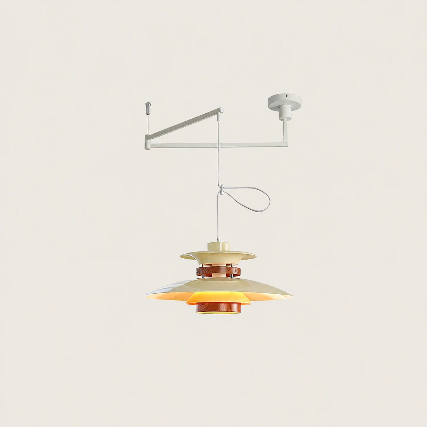 Mercero Swing Arm Pendant Lamp - Lumpaz