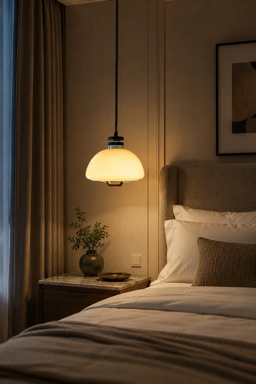 Vela Pudding Pendant Light - Lumpaz