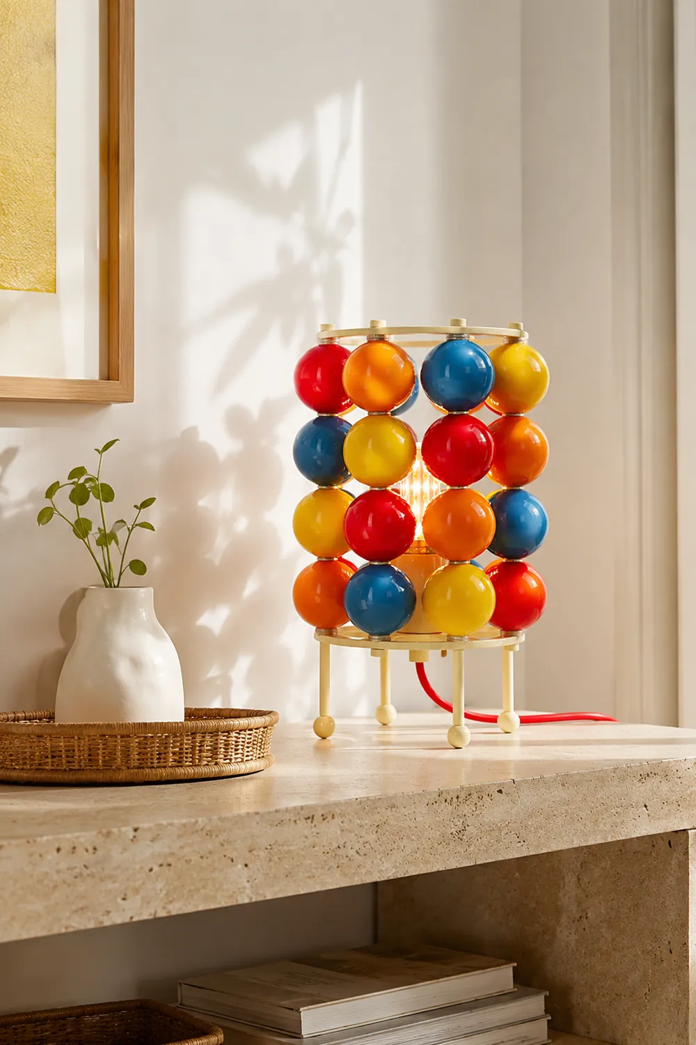 Panton Ball Table Lamp - Lumpaz