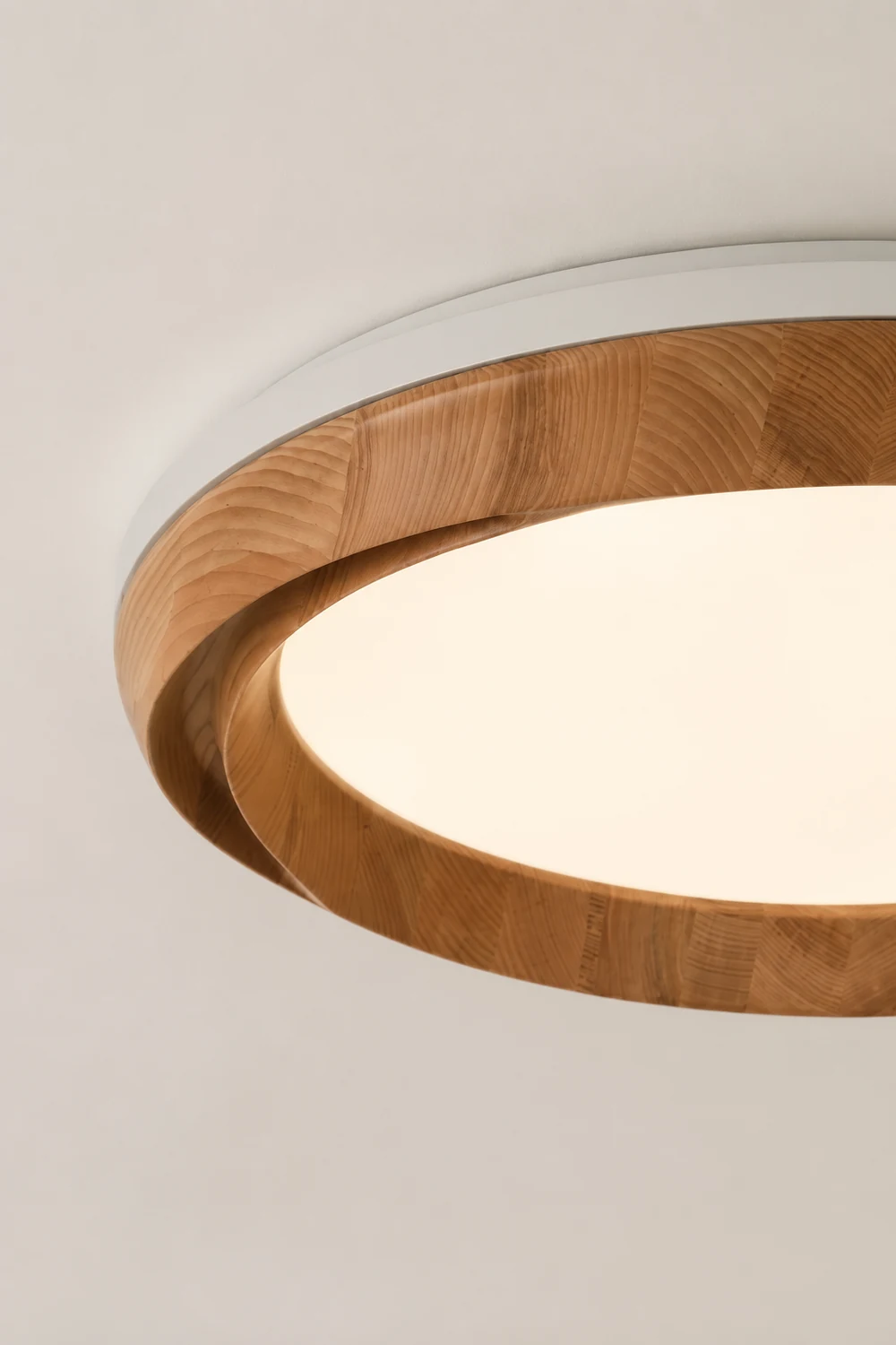 Ripple Wood Ceiling Light - Lumpaz
