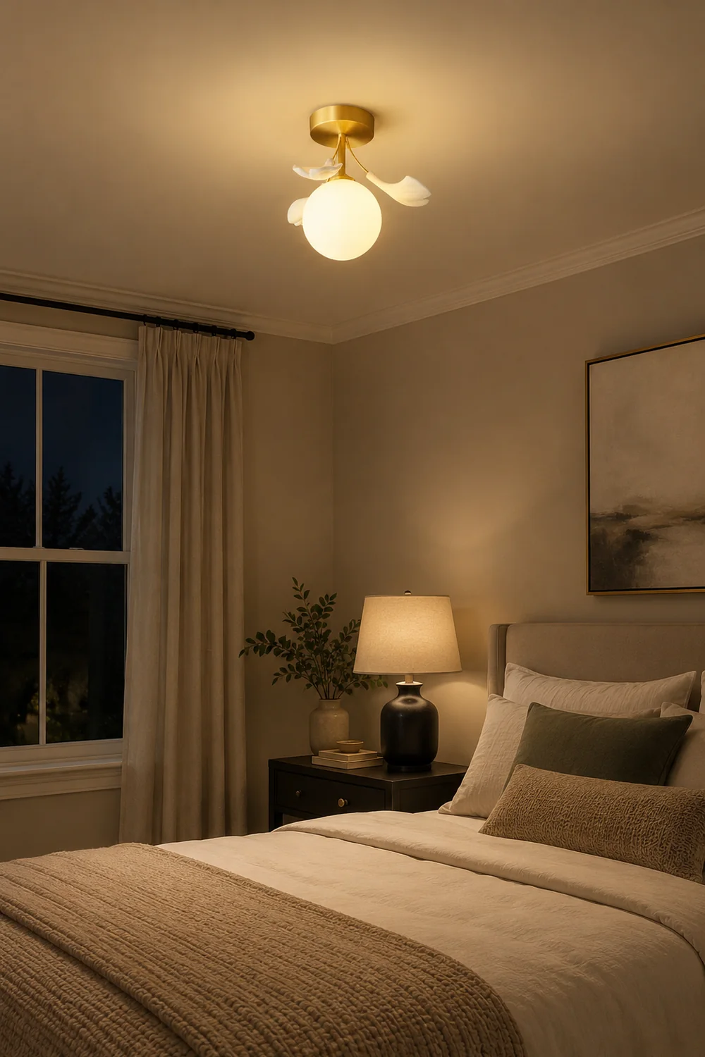 Allanie Gingko Ceiling Lamp - Lumpaz