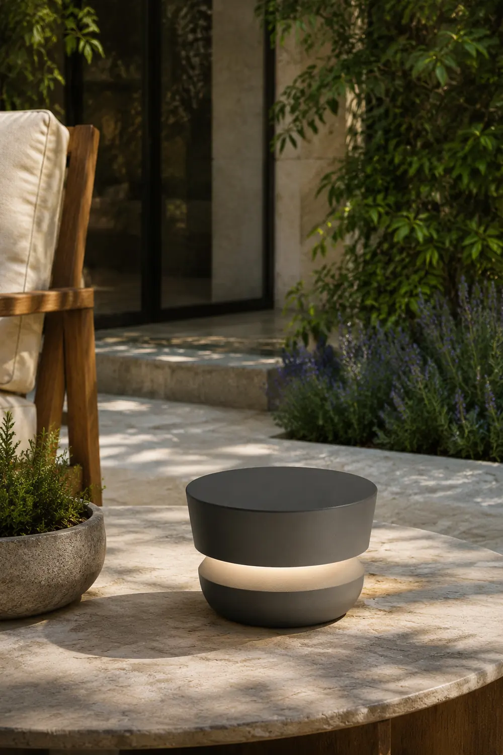 Dots Outdoor Table Lamp - Lumpaz