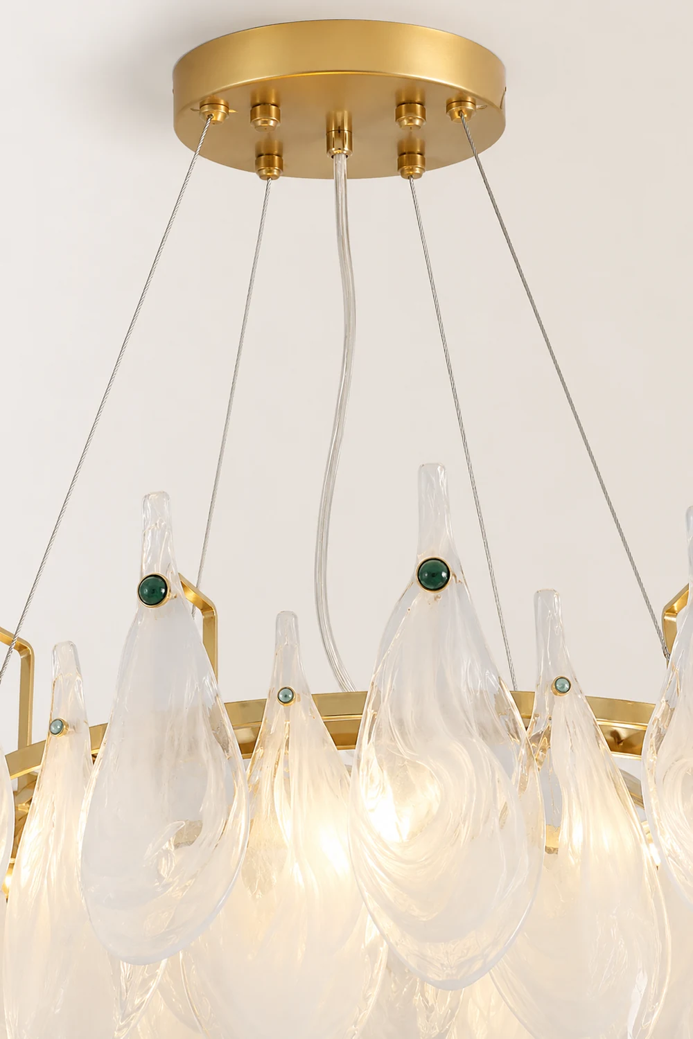 Valentino Cloud Glass Chandelier - Lumpaz