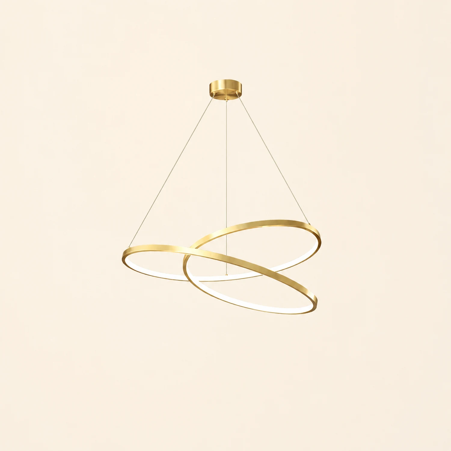Geometric Curve Chandelier - Lumpaz