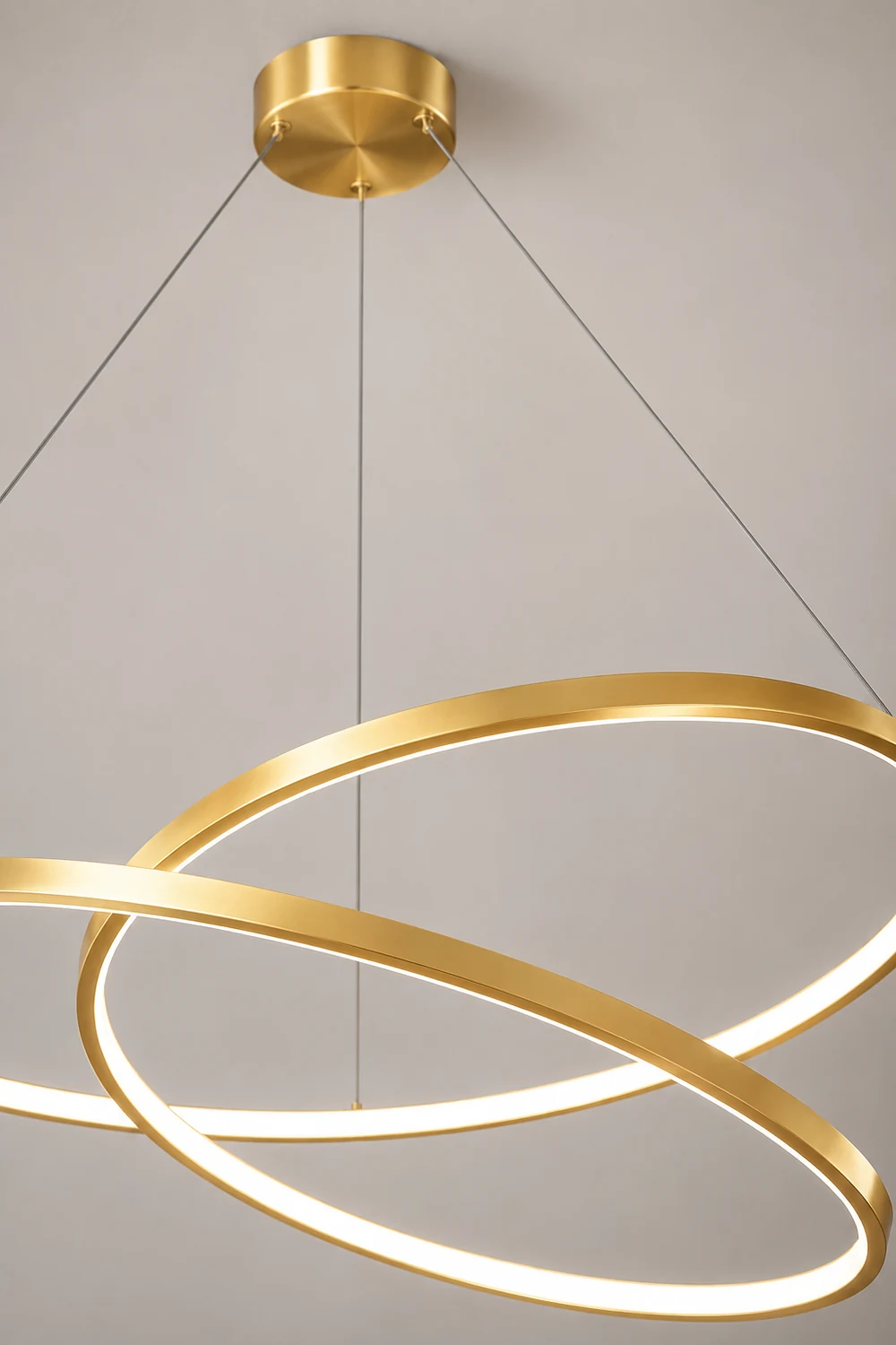 Geometric Curve Chandelier - Lumpaz