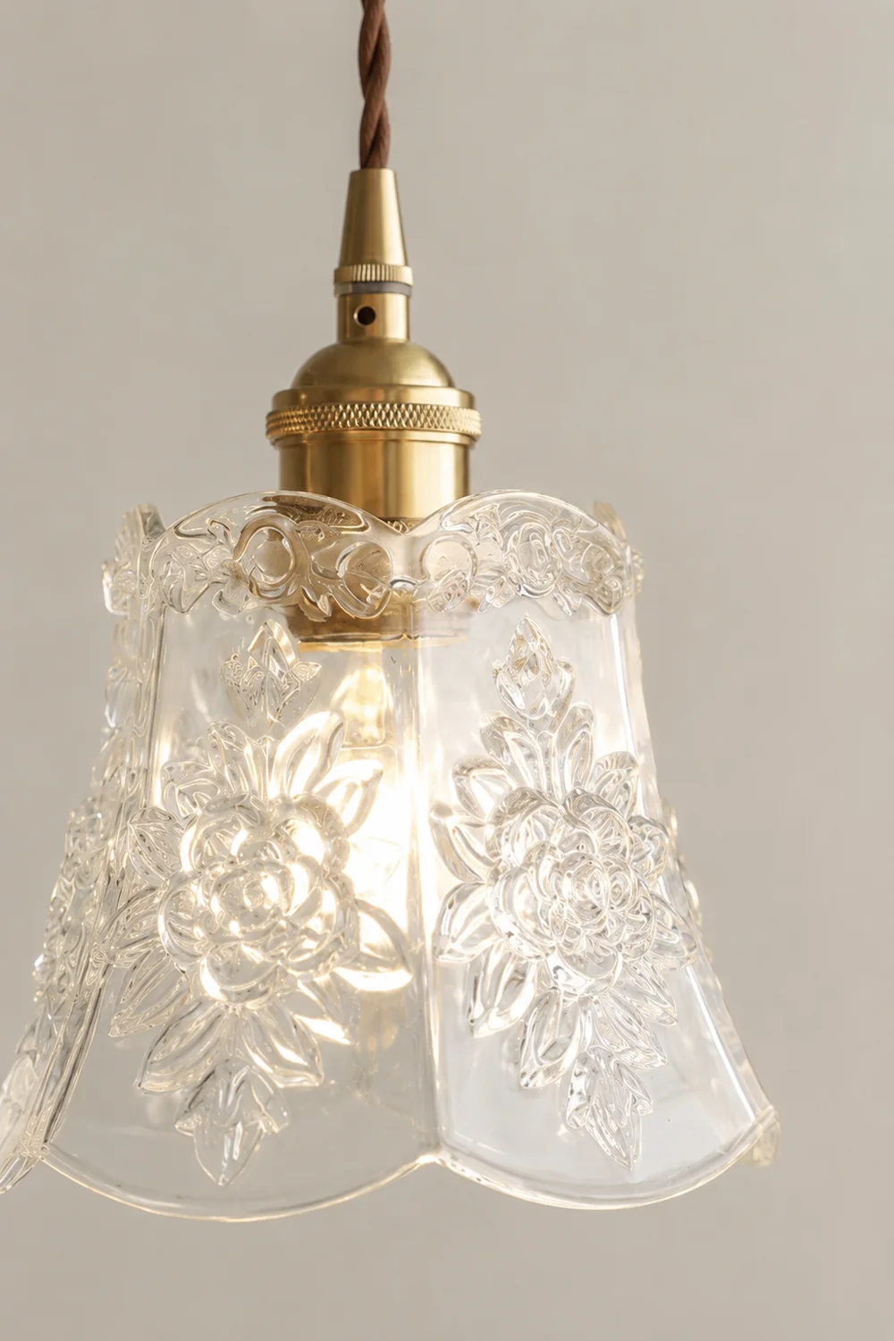 Flower Glass Pendant Lamp - Lumpaz